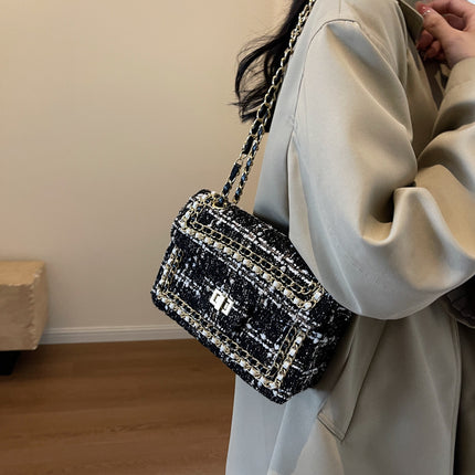 Women's Knitted All-match Small Square Bag