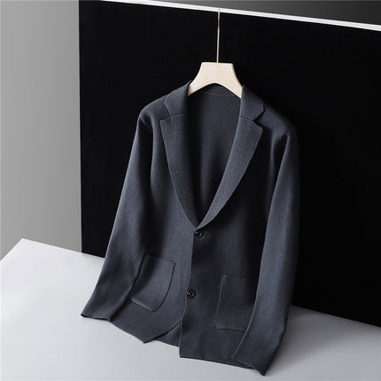 Youth Slim-fit Two-button Coat