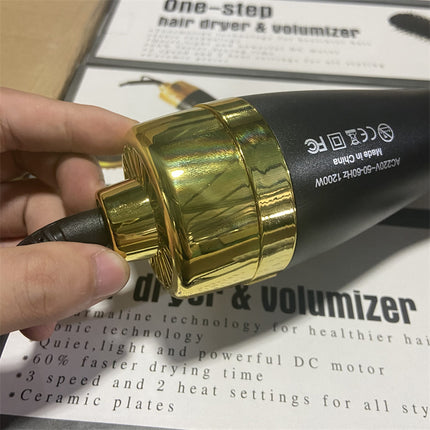 Ion Electric Hair Dryer Styling Comb Curly Hair Artifact Lazy Fluffy Comb