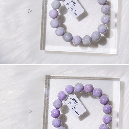 Natural Sodalite Bracelet Turns Purple In Sunlight