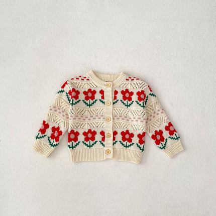 Autumn Clothing Infant Baby Girl Baby Sweaters Cardigan Clothes