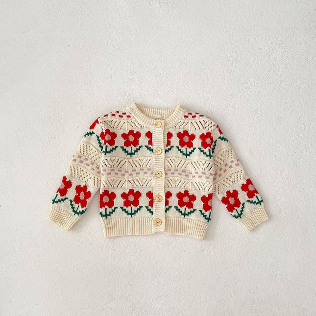 Autumn Clothing Infant Baby Girl Baby Sweaters Cardigan Clothes