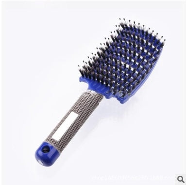 Hairbrush Anti Klit Brushy Haarborstel Women Detangler Hair Brush Bristle Nylon Scalp Massage  Teaser Hair Brush Comb - Novah