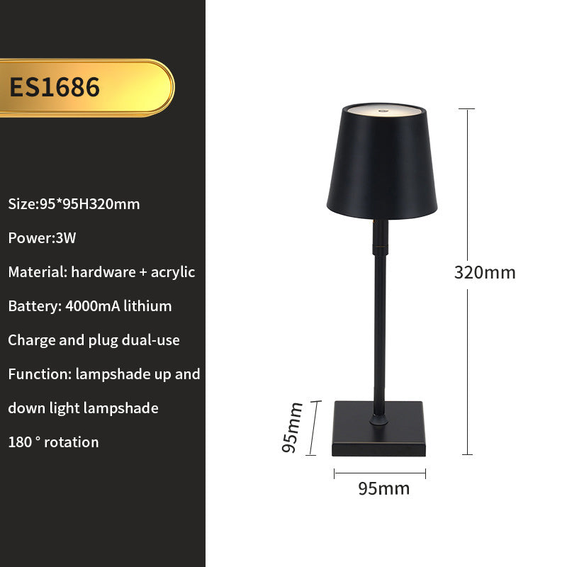 Lampe de chevet design eprolo Nordic Ins Log, lampe de table rétro en bois solide avec éclairage simple et élégant.