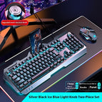 Gray Ice Blue Light G9 Mouse