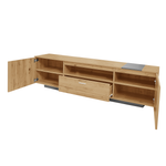 Meuble TV moderne de 70 pouces en bois avec rangement, conçu par eprolo, pour salon contemporain.