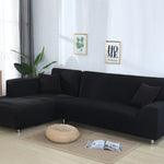Housse de canapé en tissu élastique couleur unie, couverture complète pour canapé et coussins, marque eprolo