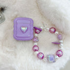 Purple heart and chain / Aripods 3