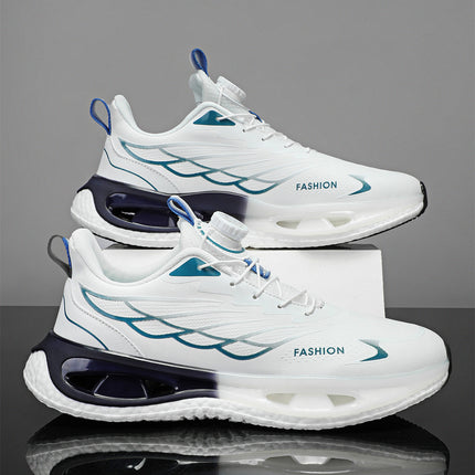 Shock Absorption Rotating Youth Button Sneaker