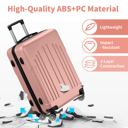 Three In One ABS PC Suitcase 20in 24in 28in Suitcase