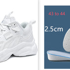 White and insole 2.5cm / 43 / single