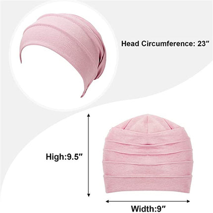 Crystal Linen Discount Pile Hat Solid Color Muslim Baotou Hat