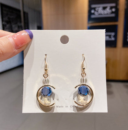 Ins Simple And Small Women's Fashion Sense Temperament Pearl Earrings