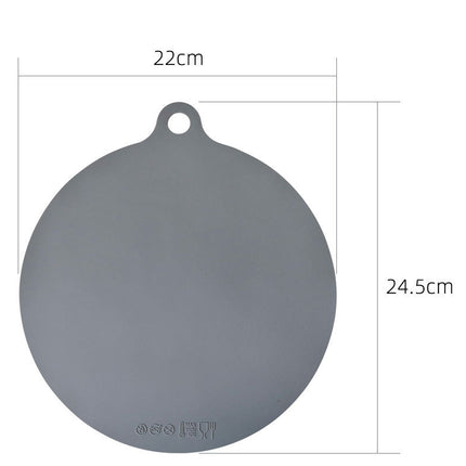 Round Silicone Placemat With Hanging Hole Microwave Baking Mat