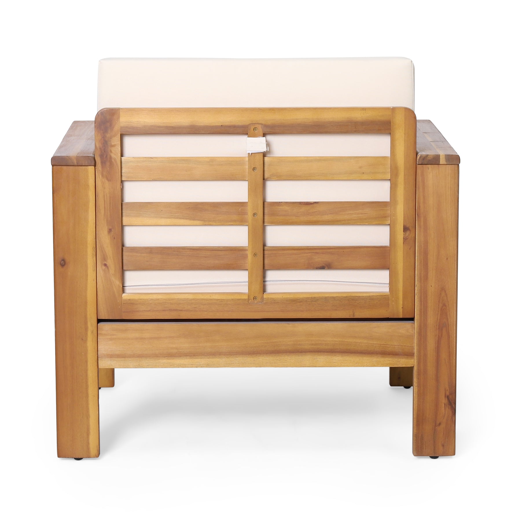 Table en bois d'acacia extérieur eprolo avec surface en bois clair et finition naturelle, idéale pour mobilier d'extérieur.