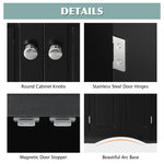 Armoire de rangement noire en triangle pour salle de bain avec étagères ajustables et design autoportant, marque eprolo.