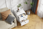 Meuble de nuit moderne eprolo en acier pour salon ou chambre avec espace de rangement et design contemporain.