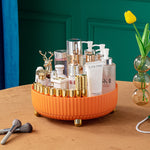 Plateau tournant de rangement multifonctionnel eprolo, petit tourne-disque pour organiser divers objets avec facilité.