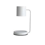 Lampe de table moderne eprolo avec chauffe-cire en métal, lumière tamisée pour chambre ou salon, sans aromathérapie.
