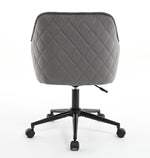 Chaise de bureau en velours eprolo, fauteuil moderne avec roulettes pour bureau, salon ou chambre, design élégant et confortable.