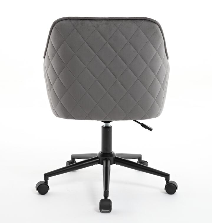 Chaise de bureau en velours eprolo, fauteuil moderne avec roulettes pour bureau, salon ou chambre, design élégant et confortable.