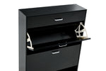 Armoire à chaussures eprolo gris avec étagères de rangement pour chaussures, design pratique et moderne.