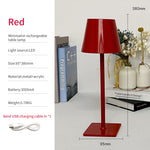 Lampe de table de bureau LED American Nordic eprolo avec protection des yeux, design créatif en métal et port USB pour la recharge.