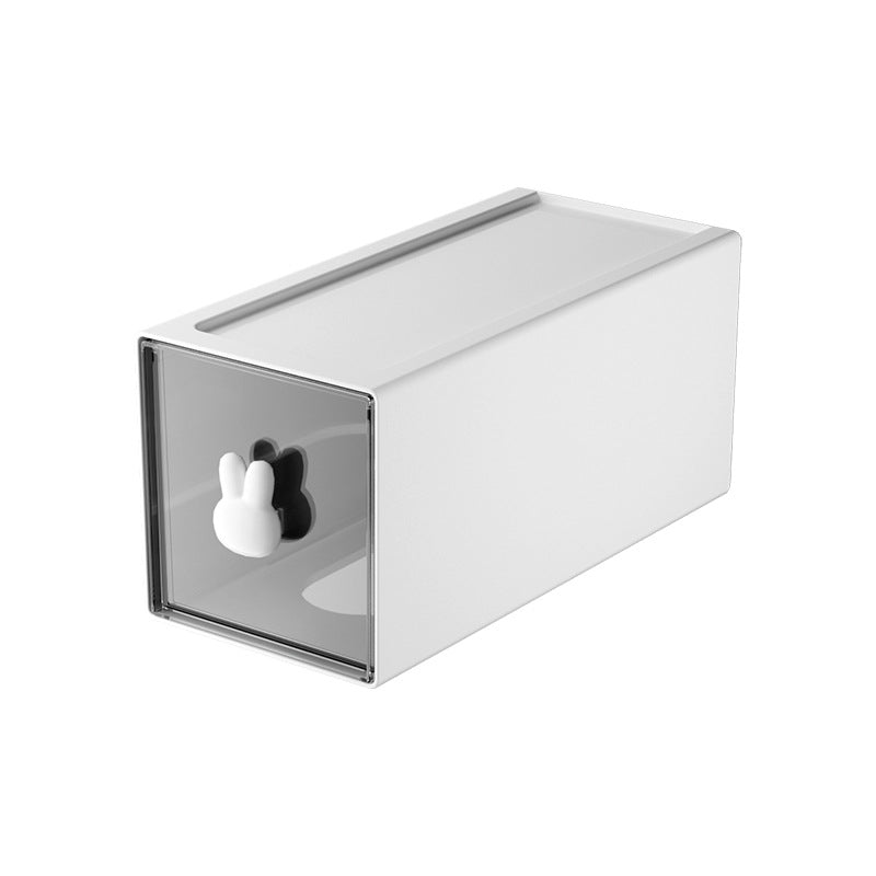 Grand coffre de rangement en plastique eprolo pour bureau avec plusieurs tiroirs, capacité élevée, organisation facile.