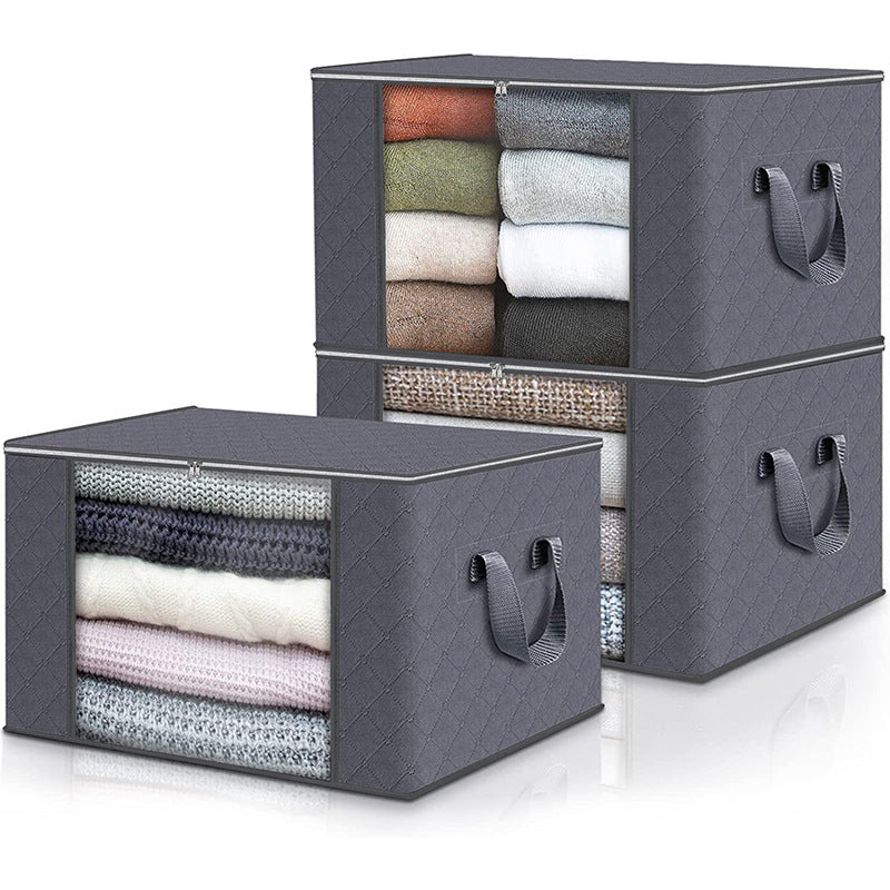 Sac de rangement transparent pour vêtements avec fenêtre, sac de tri eprolo, pratique et léger pour organiser votre linge.