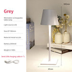 Lampe de table LED eprolo pour hôtel, design créatif, protection des yeux, fixation métallique, chargement USB, lampe de bureau moderne