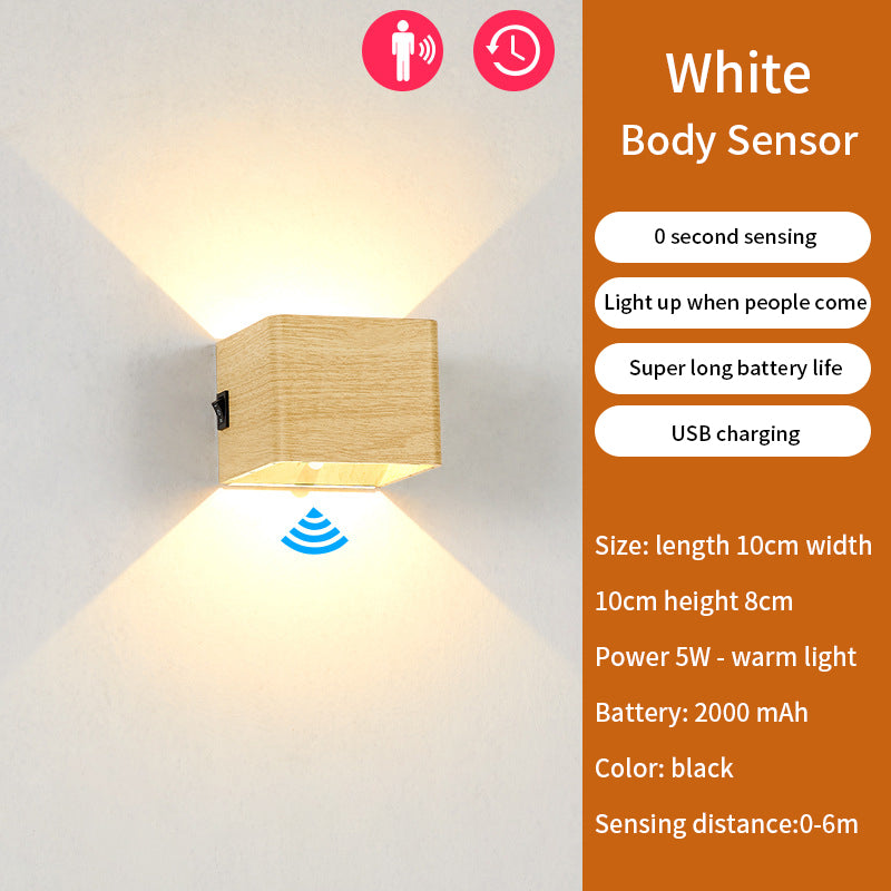 Applique murale LED rechargeable eprolo pour chambre à coucher, éclairage moderne et pratique pour la décoration intérieure.