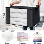 Pochette de rangement eprolo en plastique transparent avec fenêtre pour trier vêtements et organiser la maison.