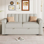 Canapé convertible souple U_STYLE eprolo, coussin doux, fauteuil pour deux personnes, prêt à se transformer en lit.
