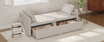 Chaise de salon moderne avec coussins, canapé-lit, design épuré, marque eprolo, idéale pour le confort et la style intérieur.