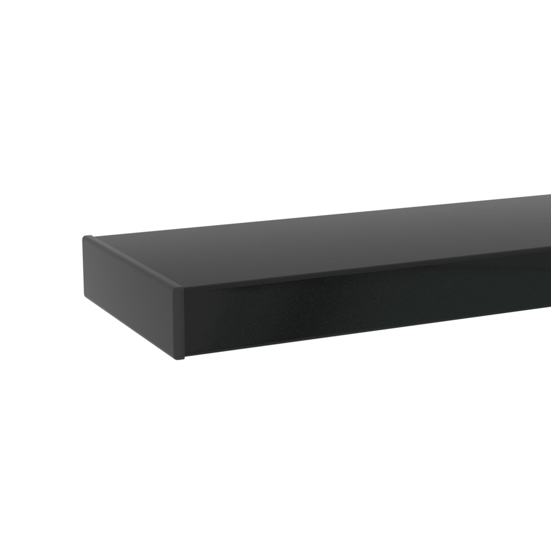 Table basse rectangle en verre noir de style moderne par eprolo, avec surface claire, idéale pour salon et mobilier contemporain