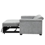 Canapé convertible en coussin souple U_STYLE d'eprolo pour deux personnes, en position assise ou lit.