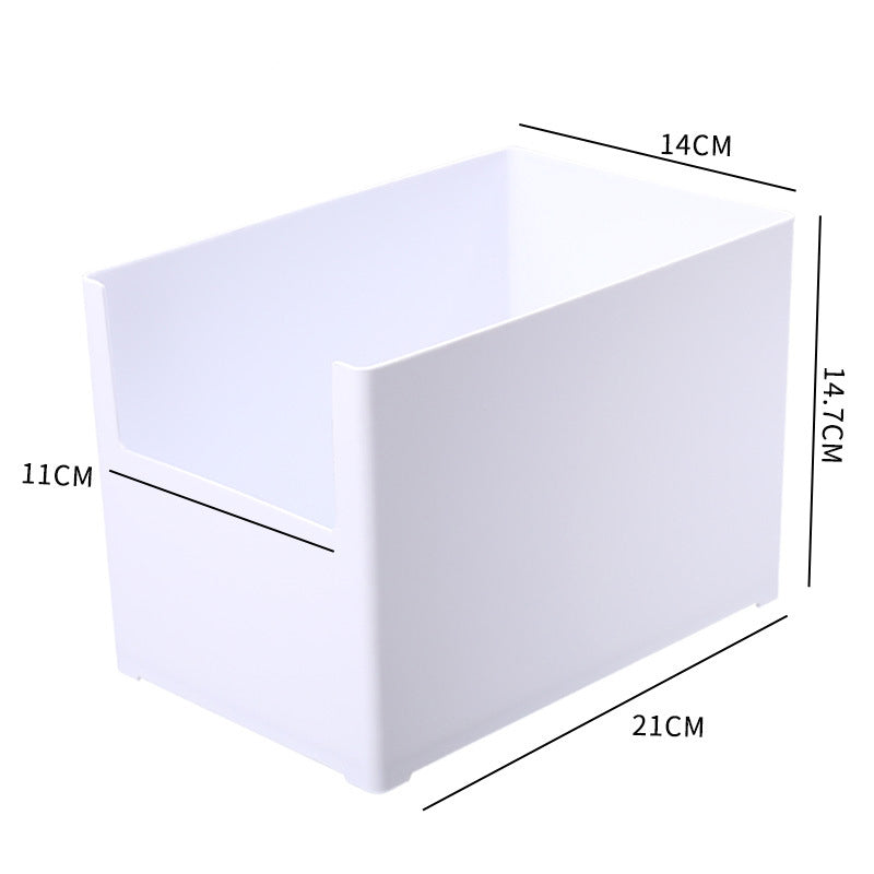 Boîte de rangement de cuisine en plastique eprolo pour vaisselle, boîte de stockage pour placard ou table de cuisine.