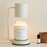 Lampe chauffe-cire moderne eprolo en métal avec réglage de l'intensité, idéale pour chambre ou salon, lumière d'ambiance.