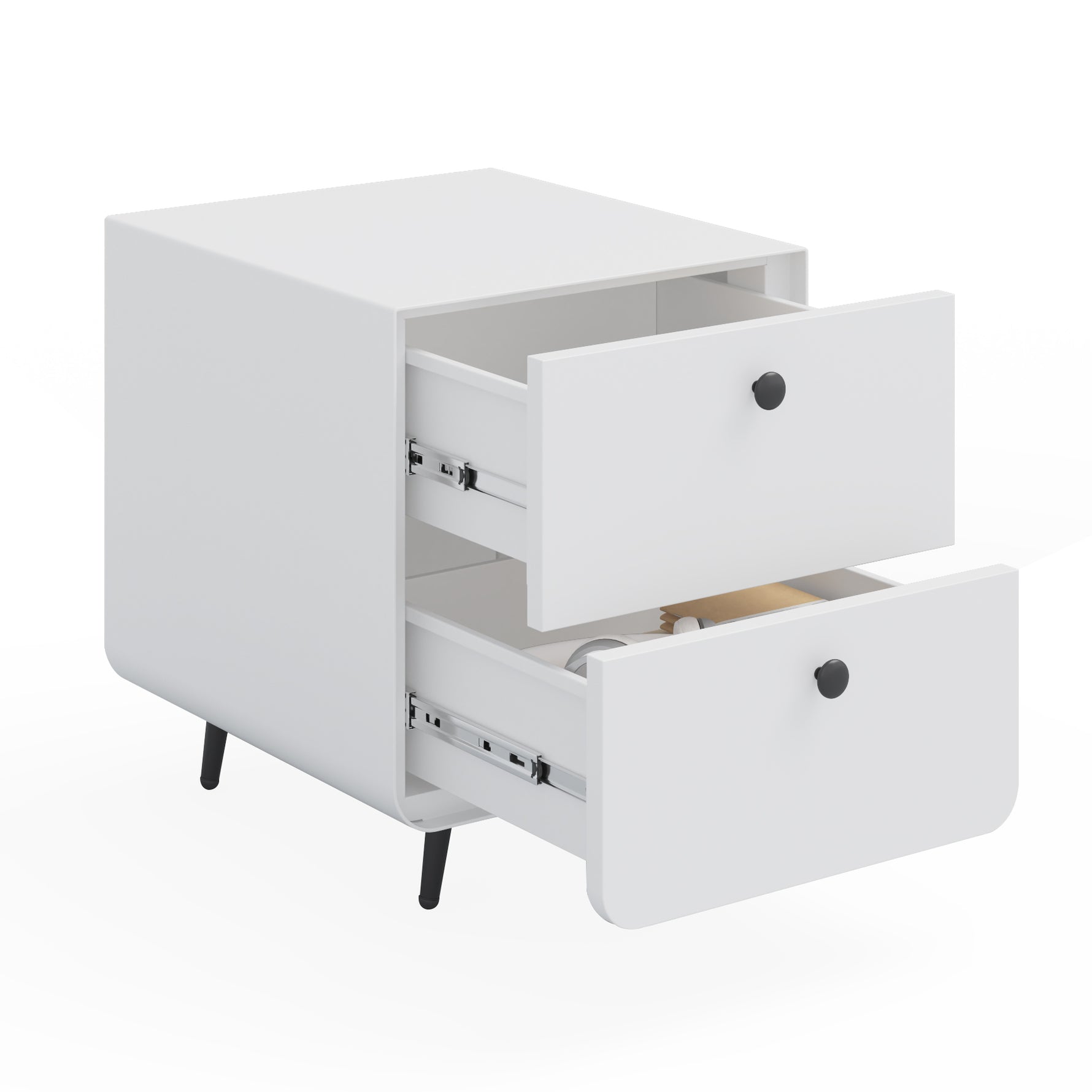Minibar moderne en acier eprolo, meuble de rangement pour salon ou chambre avec portes et espace de stockage.