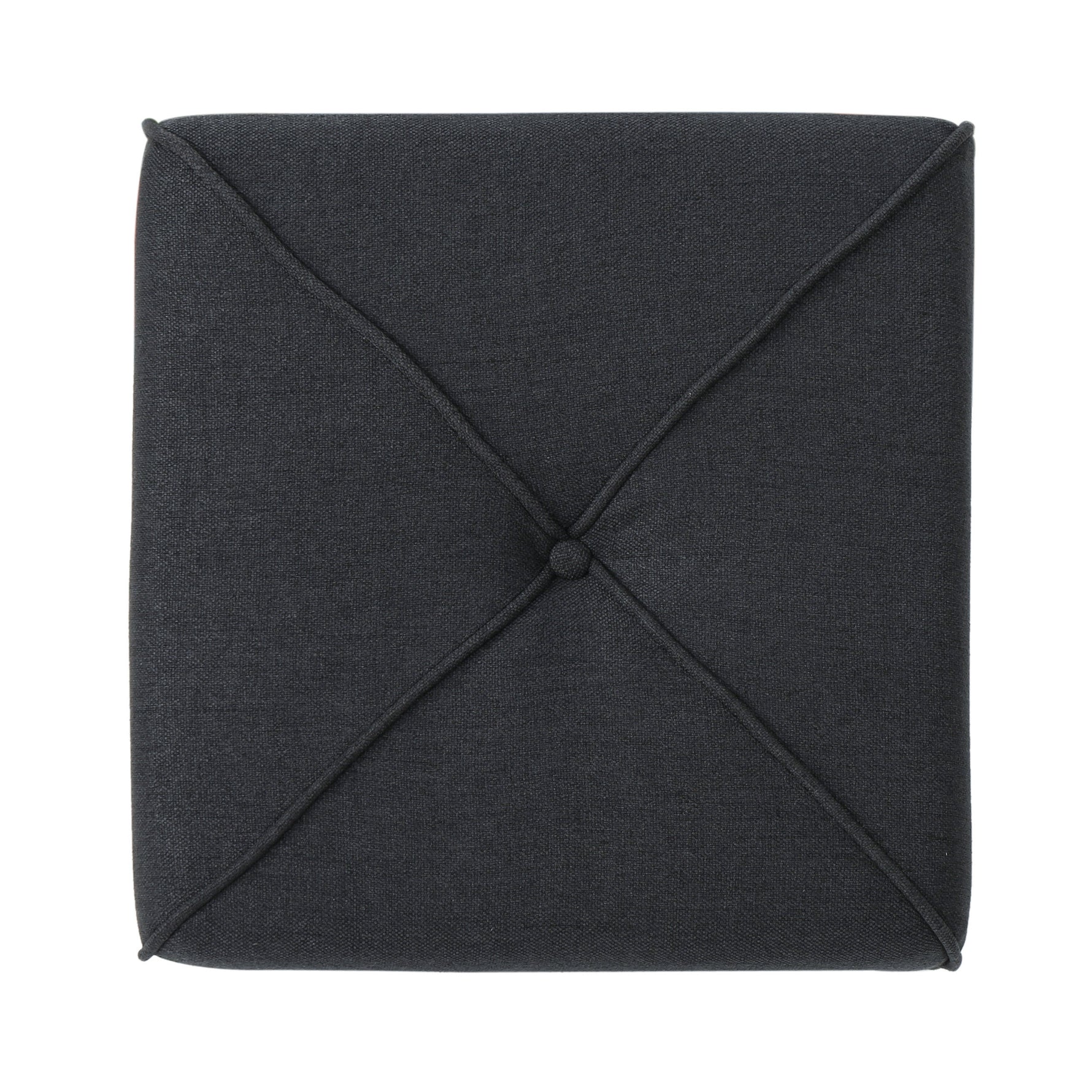 Pouf Ottoman eprolo en tissu gris clair, design moderne et confortable, idéal pour le salon ou la chambre.