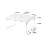 Étagère de bureau multifonction eprolo pour rangement cosmétique avec plusieurs compartiments en acier blanc