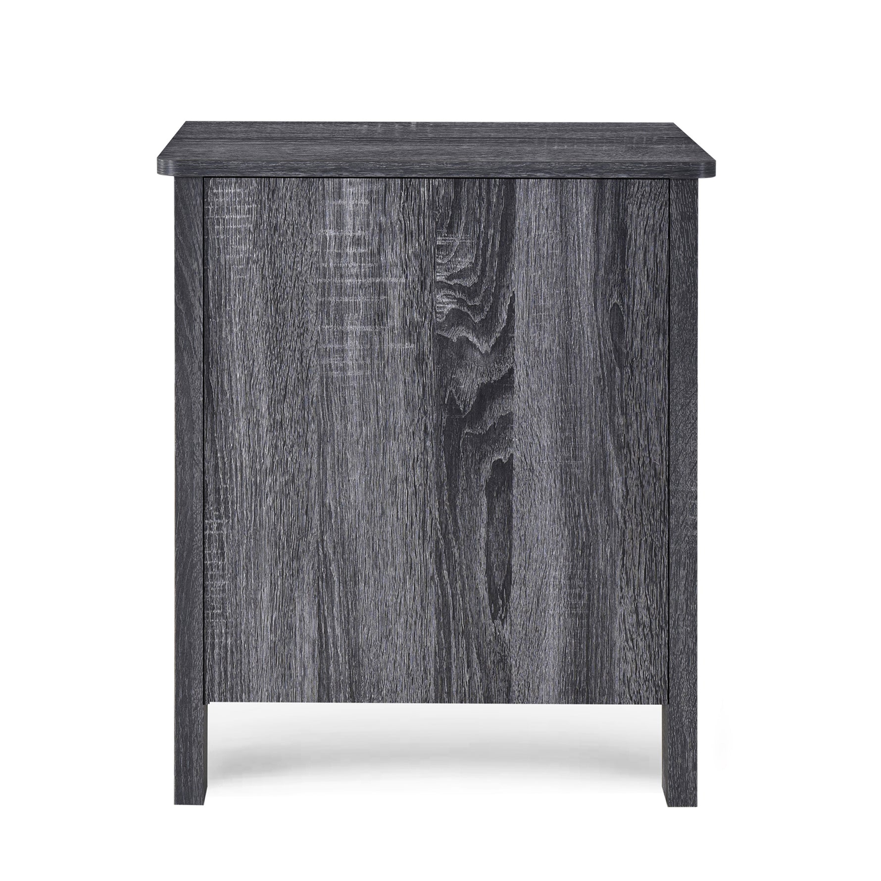 Table de nuit eprolo en bois avec tiroirs, style moderne, surface lisse et design épuré, visible dans l'image.