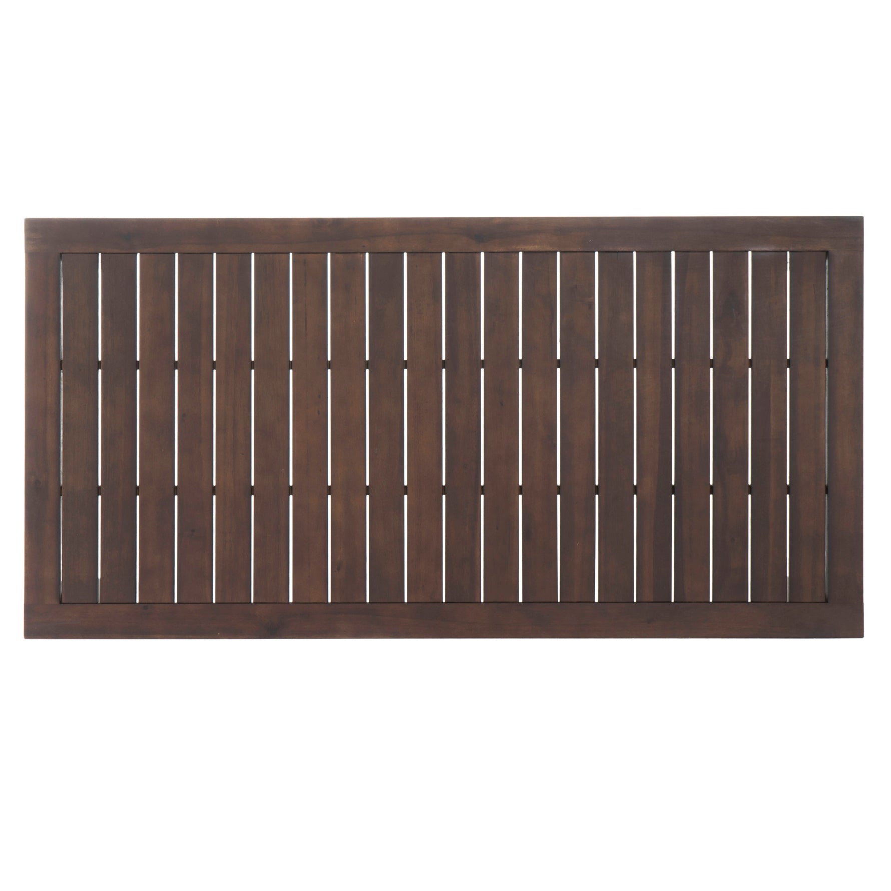 Table MANILA de 69 pouces d'eprolo avec surface en bois clair et pieds en métal, style moderne pour salle à manger ou bureau.