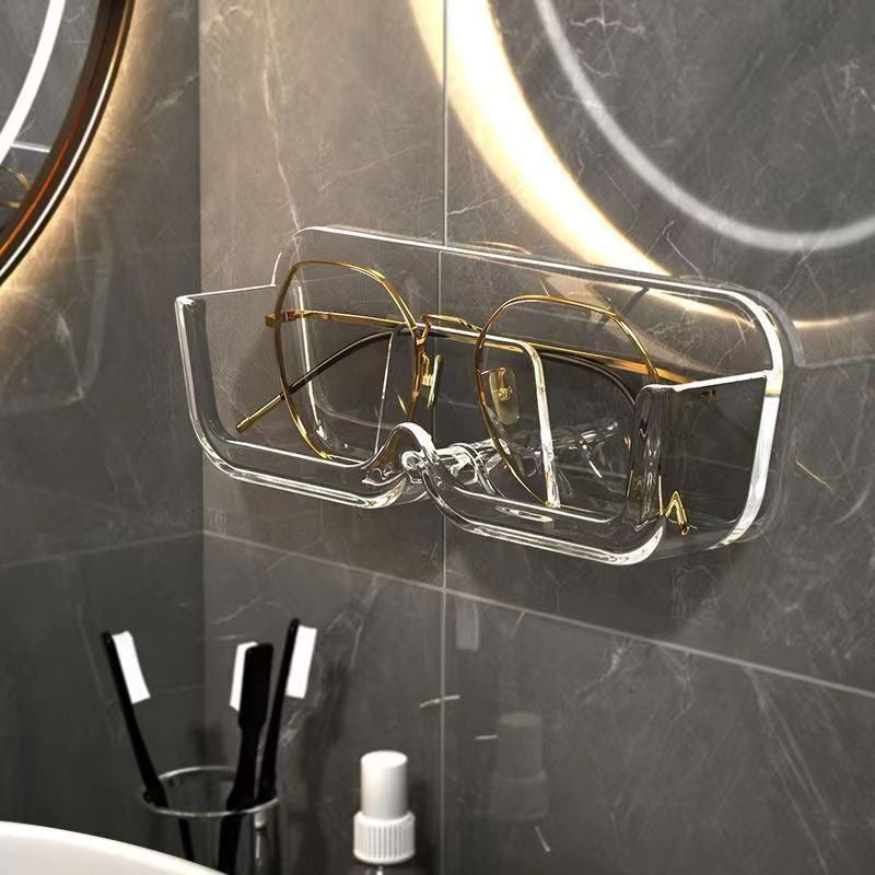 Rangee de rangement pour lunettes eprolo, porte-montres mural décoratif sans perforation, boîte de stockage pour lunettes de soleil