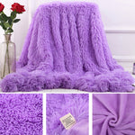 Tapis shaggy doux et chaud de 80x120cm, moelleux et pelucheux, par eprolo, idéal pour ajouter confort à la pièce.