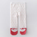 White Pink Points / 0to6 Months