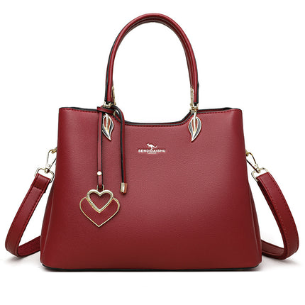 Fashion Women's Versatile Multi-layer Shoulder Messenger Bag