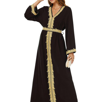 Middle East European And American Arab Women's Dress Dress