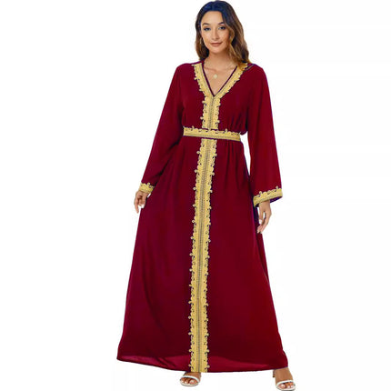 Middle East European And American Arab Women's Dress Dress