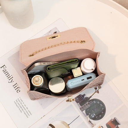 Street Trendy One-shoulder Fashion Printed Silk Scarf Diagonal Bag